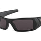 Oakley GASCAN OO9014 Rectangle Sunglasses  901442-MATTE BLACK 60-15-128 - Color Map black