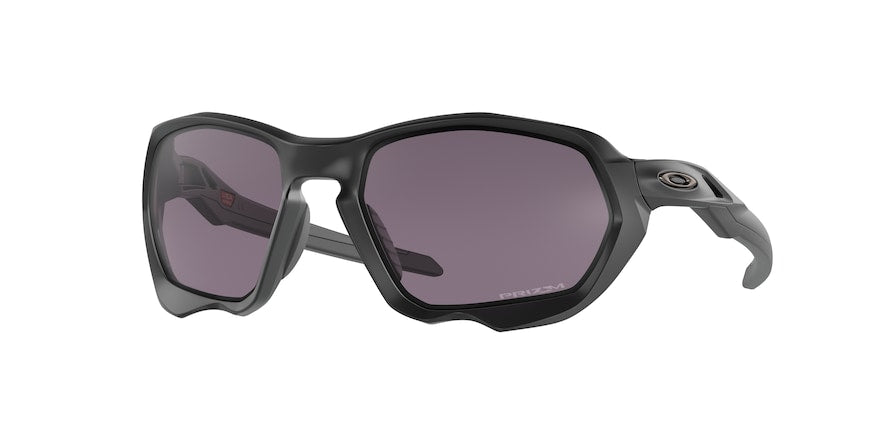 Oakley PLAZMA (A) OO9019A Rectangle Sunglasses  901901-MATTE BLACK 59-18-126 - Color Map black