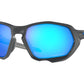 Oakley PLAZMA (A) OO9019A Rectangle Sunglasses  901905-MATTE CARBON 59-18-126 - Color Map grey