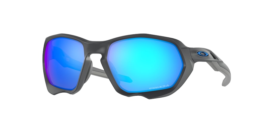 Oakley PLAZMA (A) OO9019A Rectangle Sunglasses  901905-MATTE CARBON 59-18-126 - Color Map grey