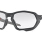 Oakley PLAZMA OO9019 Rectangle Sunglasses  901905-MATTE CARBON 59-18-126 - Color Map grey