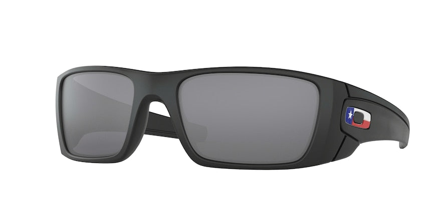 Oakley FUEL CELL OO9096 Rectangle Sunglasses  9096J1-MATTE BLACK 60-19-130 - Color Map black