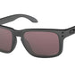 Oakley HOLBROOK OO9102 Square Sunglasses  9102B5-STEEL 55-18-137 - Color Map grey