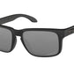 Oakley HOLBROOK OO9102 Square Sunglasses  9102D6-MATTE BLACK 55-18-137 - Color Map black