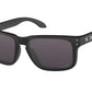 Oakley HOLBROOK OO9102 Square Sunglasses  9102E8-MATTE BLACK 55-18-137 - Color Map black