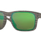 Oakley HOLBROOK OO9102 Square Sunglasses  9102J8-WOODGRAIN 55-18-137 - Color Map brown