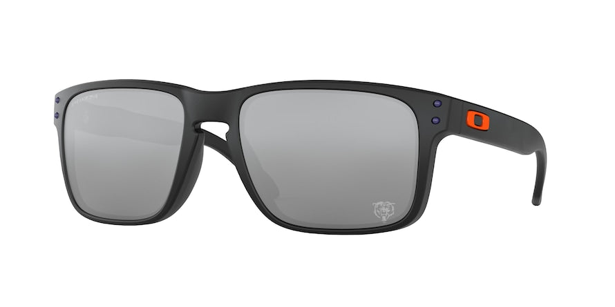 Oakley HOLBROOK OO9102 Square Sunglasses  9102L5-MATTE BLACK 55-18-137 - Color Map black