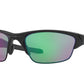 Oakley HALF JACKET 2.0 (A) OO9153 Rectangle Sunglasses  915327-POLISHED BLACK 62-15-133 - Color Map black