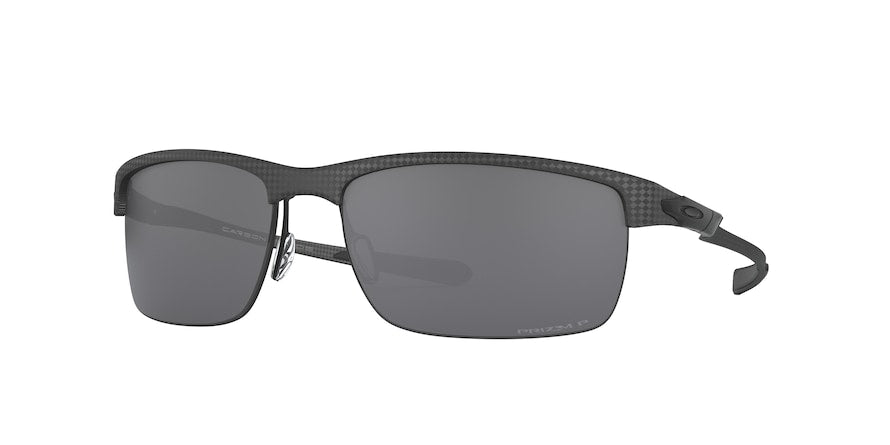 Oakley CARBON BLADE OO9174 Rectangle Sunglasses  917409-MATTE CARBON FIBER 66-10-121 - Color Map grey