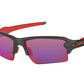 Oakley FLAK 2.0 XL OO9188 Rectangle Sunglasses  918804-MATTE GREY SMOKE 59-12-133 - Color Map grey