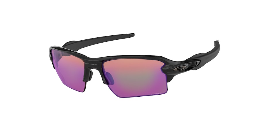 Oakley FLAK 2.0 XL OO9188 Rectangle Sunglasses  918805-POLISHED BLACK 59-12-133 - Color Map black