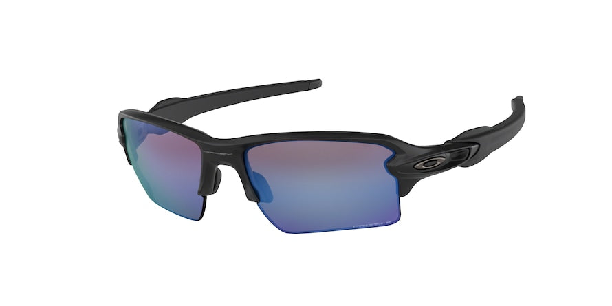 Oakley FLAK 2.0 XL OO9188 Rectangle Sunglasses  918858-MATTE BLACK 59-12-133 - Color Map black