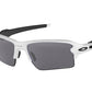 Oakley FLAK 2.0 XL OO9188 Rectangle Sunglasses  918881-POLISHED WHITE 59-12-133 - Color Map white