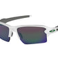 Oakley FLAK 2.0 XL OO9188 Rectangle Sunglasses  918892-POLISHED WHITE 59-12-133 - Color Map white