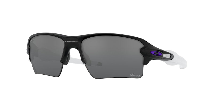Oakley FLAK 2.0 XL OO9188 Rectangle Sunglasses  9188D6-MATTE BLACK 59-12-133 - Color Map black