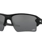 Oakley FLAK 2.0 XL OO9188 Rectangle Sunglasses  9188E2-MATTE BLACK 59-12-133 - Color Map black