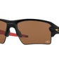 Oakley FLAK 2.0 XL OO9188 Rectangle Sunglasses  9188E4-MATTE BLACK 59-12-133 - Color Map black