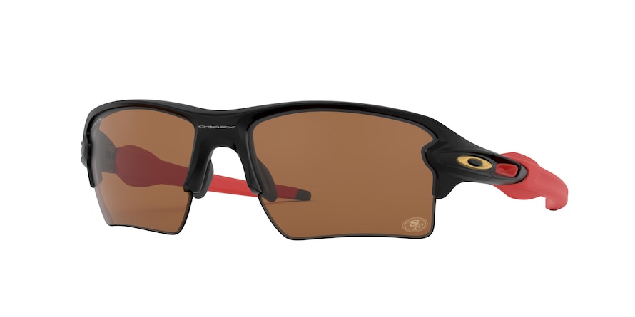 Oakley FLAK 2.0 XL OO9188 Rectangle Sunglasses  9188E4-MATTE BLACK 59-12-133 - Color Map black