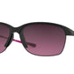 Oakley UNSTOPPABLE OO9191 Rectangle Sunglasses  919110-POLISHED BLACK 65-9-130 - Color Map black