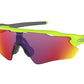 Oakley RADAR EV PATH OO9208 Rectangle Sunglasses  920849-RETINA BURN 38-138-128 - Color Map yellow