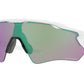 Oakley RADAR EV PATH OO9208 Rectangle Sunglasses  9208A5-POLISHED WHITE 38-138-128 - Color Map white