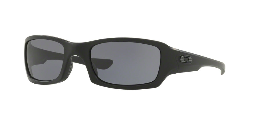 Oakley FIVES SQUARED OO9238 Rectangle Sunglasses  923833-MATTE BLACK 54-20-133 - Color Map black