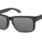 Oakley HOLBROOK (A) OO9244 Rectangle Sunglasses  924425-MATTE BLACK 56-17-138 - Color Map black