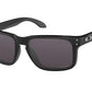 Oakley HOLBROOK (A) OO9244 Rectangle Sunglasses  924430-POLISHED BLACK 56-17-138 - Color Map black