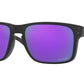 Oakley HOLBROOK (A) OO9244 Rectangle Sunglasses  924447-MATTE BLACK 56-17-138 - Color Map black