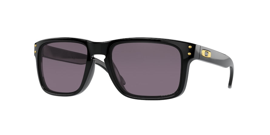 Oakley HOLBROOK (A) OO9244 Rectangle Sunglasses  924453-POLISHED BLACK 56-17-138 - Color Map black