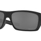 Oakley TURBINE OO9263 Rectangle Sunglasses  926341-POLISHED BLACK 63-17-132 - Color Map black