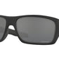 Oakley TURBINE OO9263 Rectangle Sunglasses  926342-MATTE BLACK 63-17-132 - Color Map black