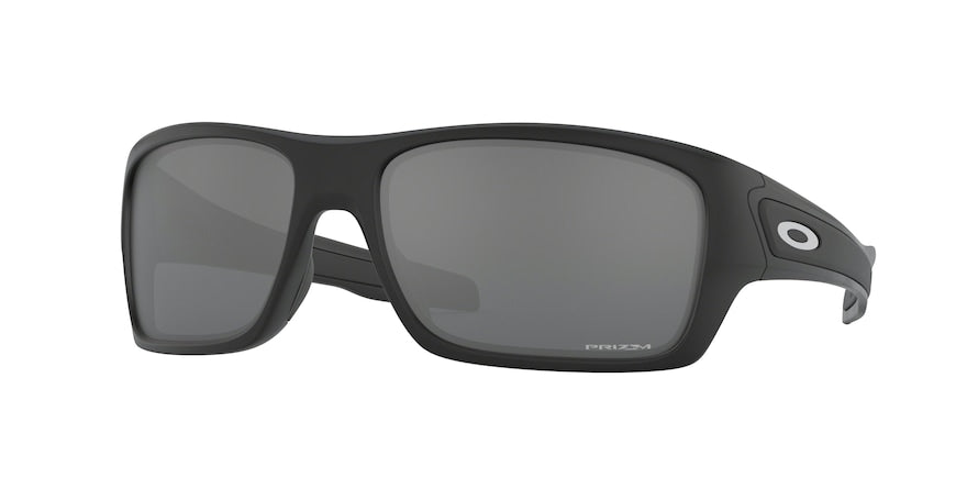 Oakley TURBINE OO9263 Rectangle Sunglasses  926342-MATTE BLACK 63-17-132 - Color Map black