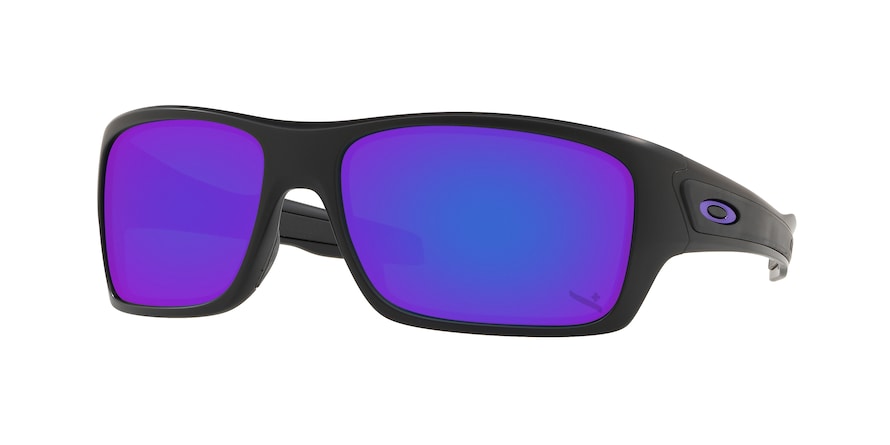 Oakley TURBINE OO9263 Rectangle Sunglasses  926351-MATTE BLACK 63-17-132 - Color Map black