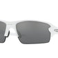 Oakley FLAK 2.0 (A) OO9271 Rectangle Sunglasses  927116-POLISHED WHITE 61-12-133 - Color Map white