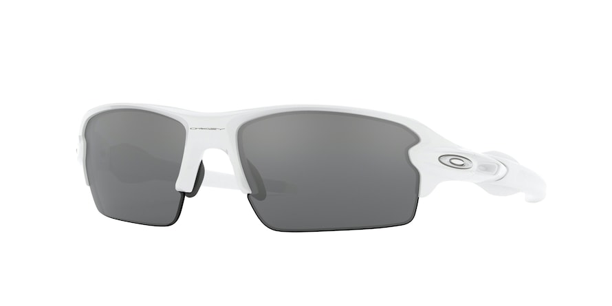 Oakley FLAK 2.0 (A) OO9271 Rectangle Sunglasses  927116-POLISHED WHITE 61-12-133 - Color Map white