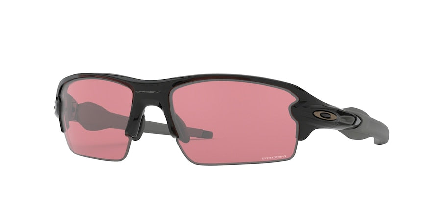 Oakley FLAK 2.0 (A) OO9271 Rectangle Sunglasses  927137-POLISHED BLACK 61-12-133 - Color Map black