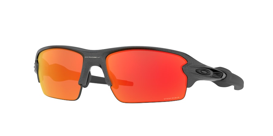 Oakley FLAK 2.0 (A) OO9271 Rectangle Sunglasses  927143-STEEL 61-12-133 - Color Map grey