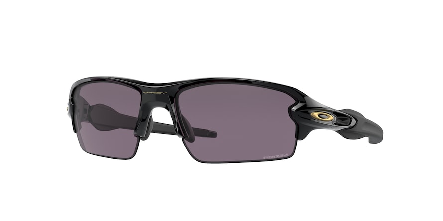 Oakley FLAK 2.0 (A) OO9271 Rectangle Sunglasses  927148-POLISHED BLACK 61-12-133 - Color Map black
