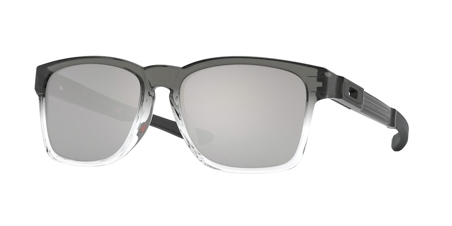 Oakley CATALYST OO9272 Rectangle Sunglasses  927217-POLISHED BLACK (VR/46) 55-17-144 - Color Map black