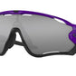 Oakley JAWBREAKER OO9290 Rectangle Sunglasses  929047-ELECTRIC PURPLE 31-131-121 - Color Map grey