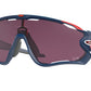 Oakley JAWBREAKER OO9290 Rectangle Sunglasses  929064-TDF POSEIDON 31-131-121 - Color Map blue
