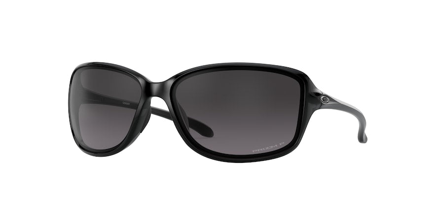 Oakley COHORT OO9301 Rectangle Sunglasses  930111-POLISHED BLACK 61-14-130 - Color Map black