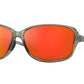 Oakley COHORT OO9301 Rectangle Sunglasses  930113-GREY INK 61-14-130 - Color Map grey