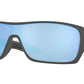 Oakley TURBINE ROTOR OO9307 Rectangle Sunglasses  930709-STEEL 32-132-132 - Color Map grey