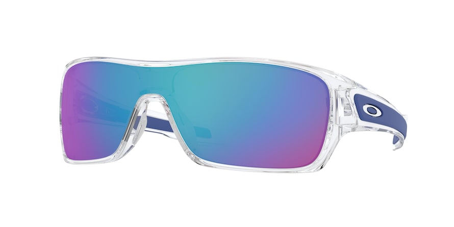 Oakley TURBINE ROTOR OO9307 Rectangle Sunglasses  930710-POLISHED CLEAR 32-132-132 - Color Map clear