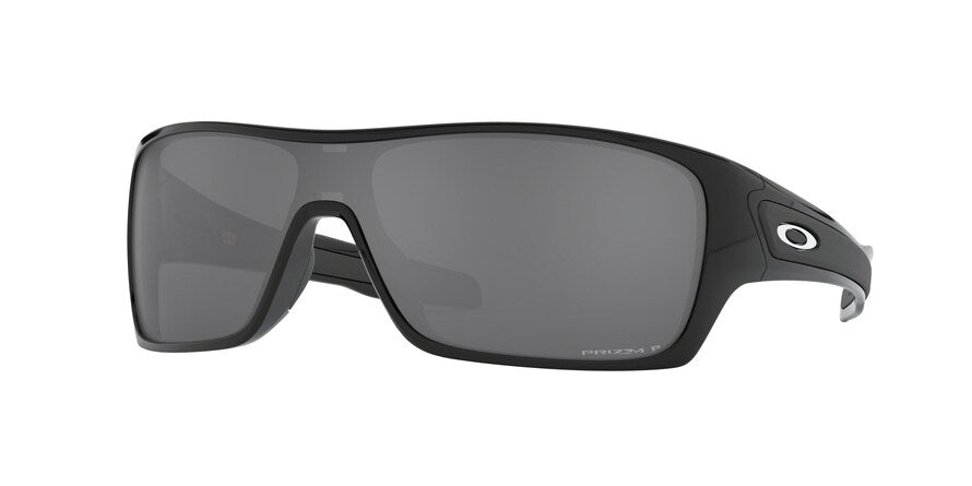 Oakley TURBINE ROTOR OO9307 Rectangle Sunglasses  930715-POLISHED BLACK 32-132-132 - Color Map black