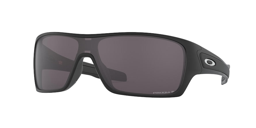 Oakley TURBINE ROTOR OO9307 Rectangle Sunglasses  930728-MATTE BLACK 32-132-132 - Color Map black