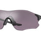 Oakley EVZERO PATH (A) OO9313 Rectangle Sunglasses  931327-POLISHED BLACK 38-138-125 - Color Map black