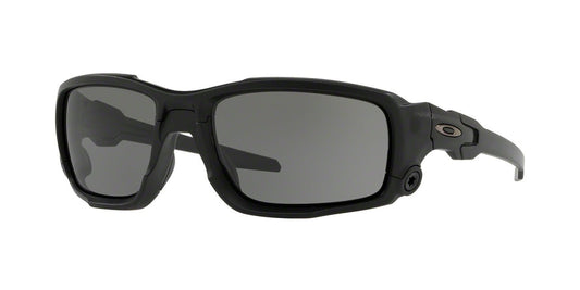 Oakley SI BALLISTIC SHOCKTUBE OO9329 Rectangle Sunglasses  932901-MATTE BLACK 61-17-132 - Color Map black